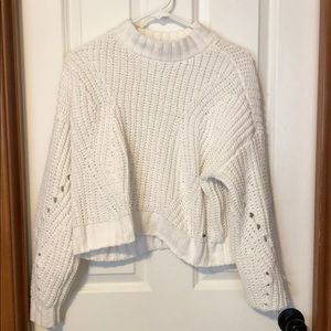 Hollister crop sweater